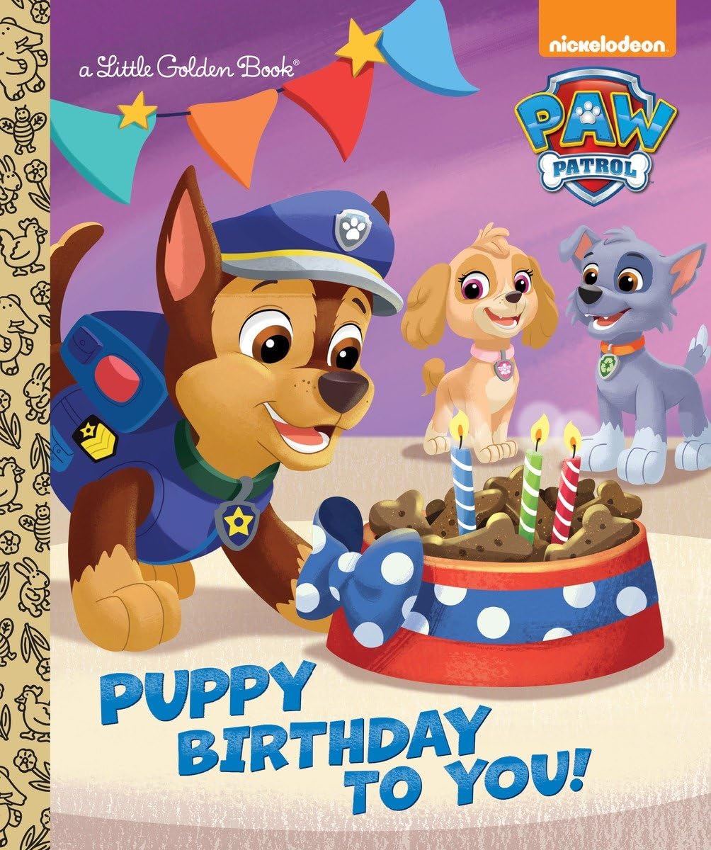 Puppy Birthday to You! (Paw Patrol) (Little Golden Book)-0