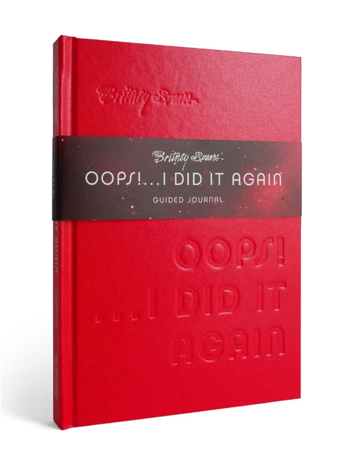 Britney Spears Oops! I Did It Again Guided Journal-0