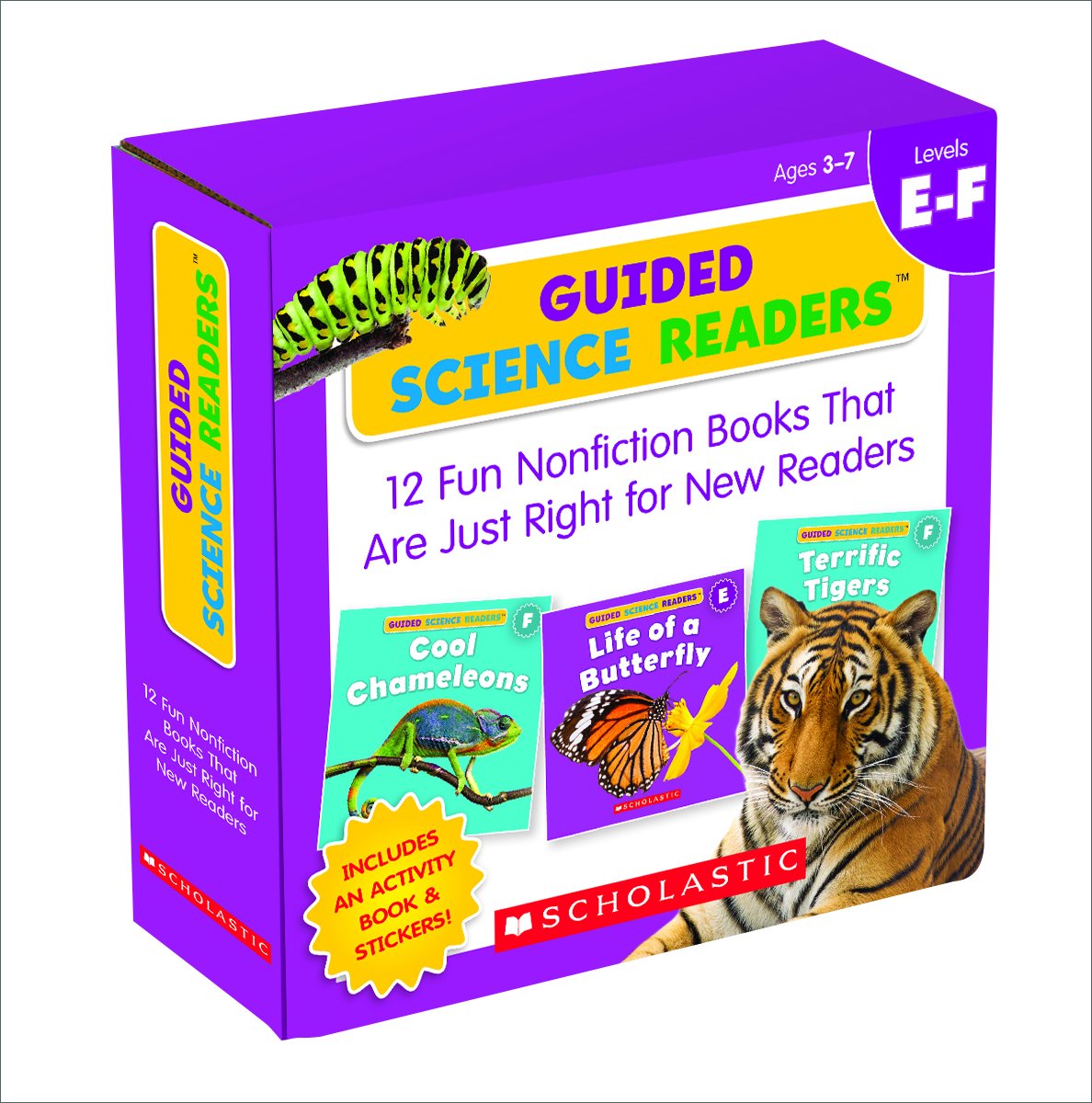 Scholastic Guided Science Readers Set, Level E-F (Guided Science Readers Parent Pack)-0