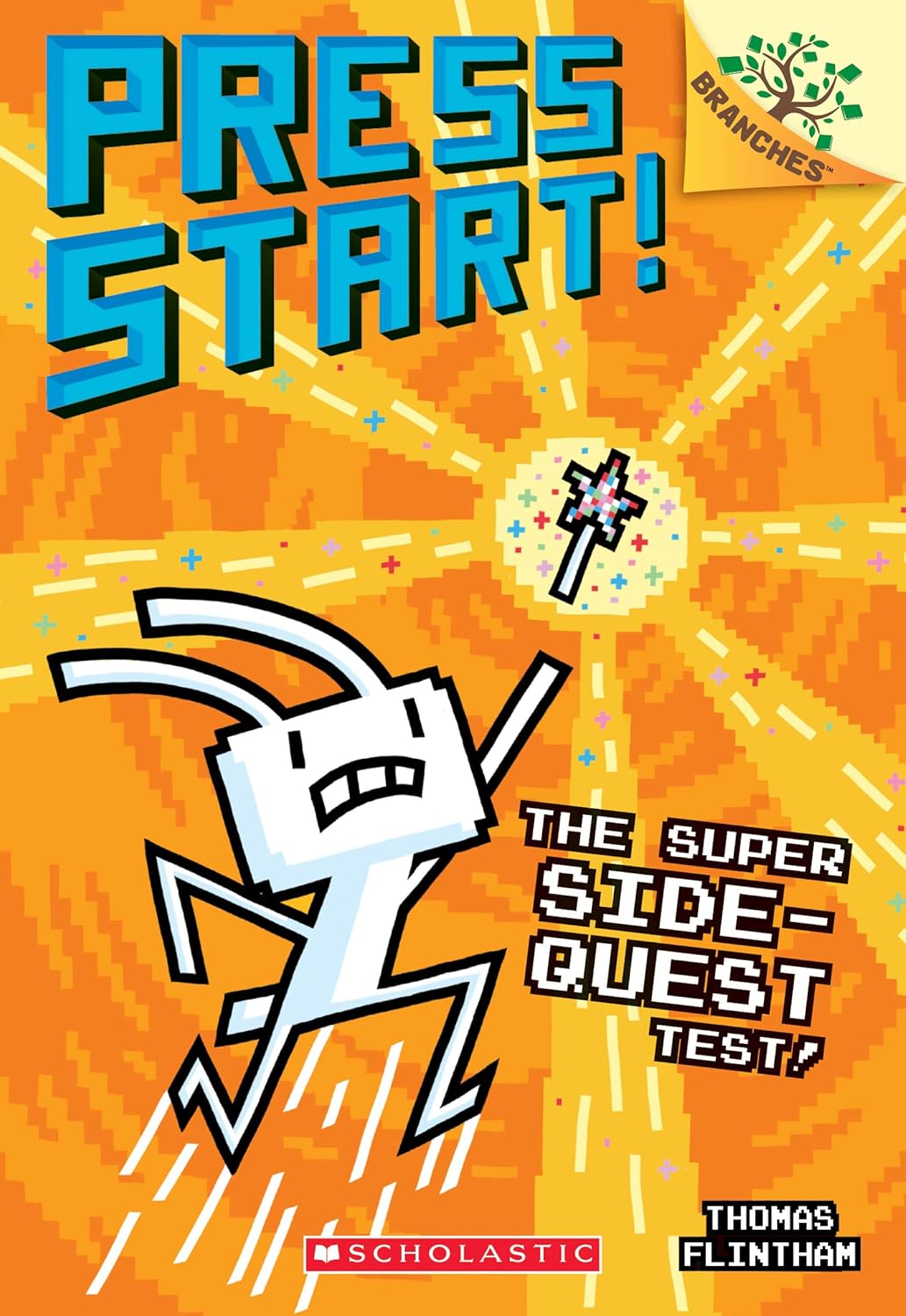 The Super Side-Quest Test!: A Branches Book (Press Start! #6) (6)-0