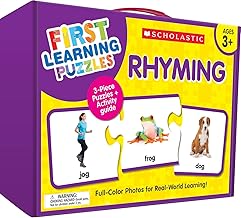 Scholastic Teaching Resources (Teaching Strategies) First Learning Puzzles: Rhyming