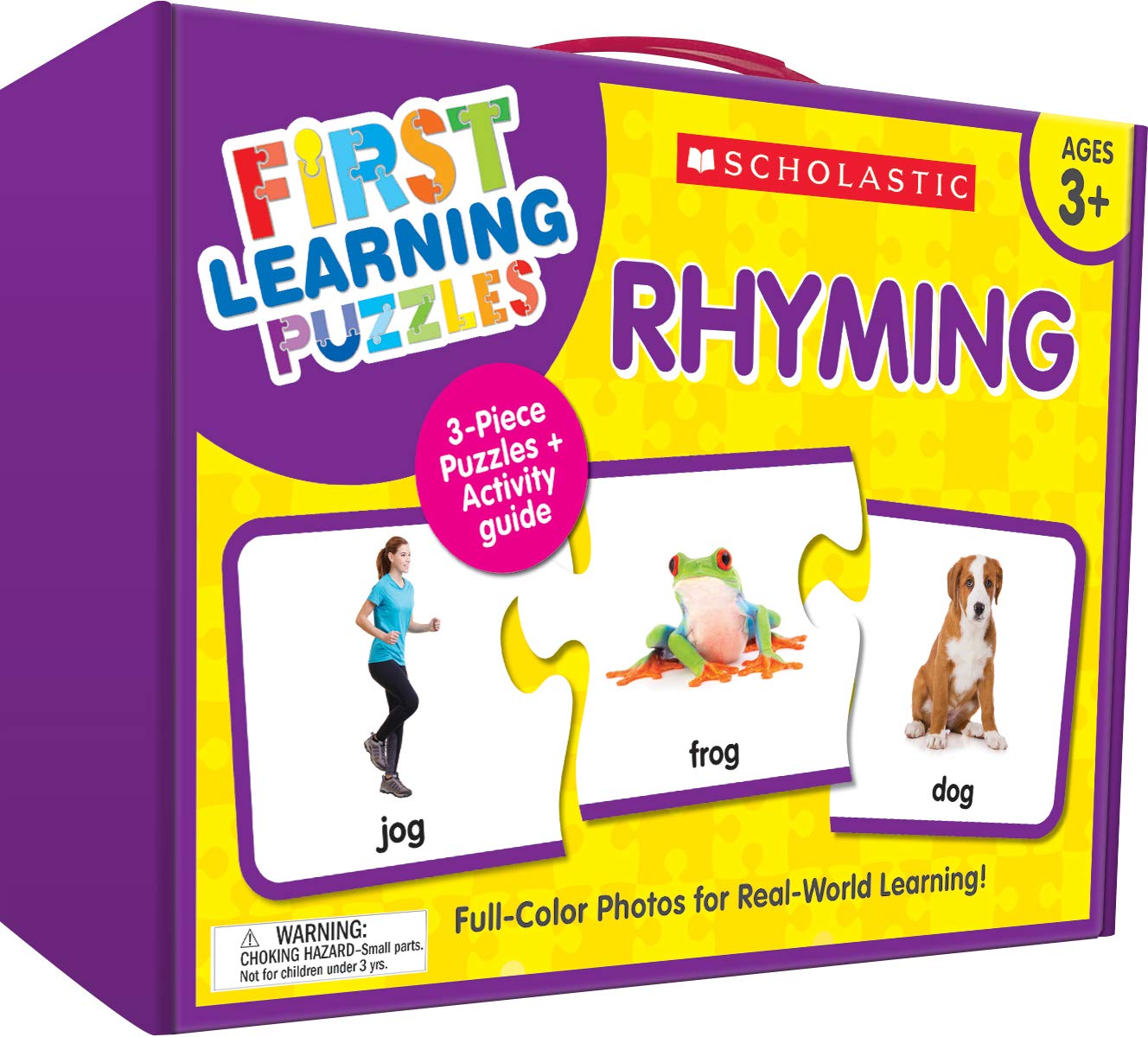 Scholastic Teaching Resources (Teaching Strategies) First Learning Puzzles: Rhyming-0