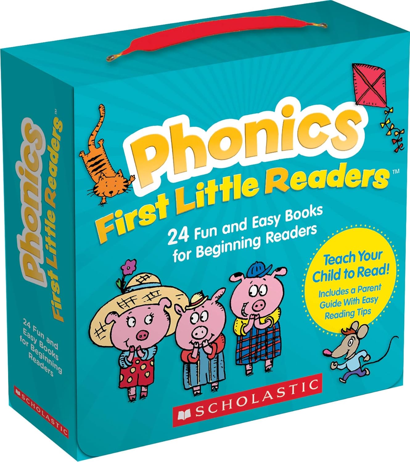 Scholastic SC-709265 Phonics First Little Readers (Parent Pack), 24 Titles-0