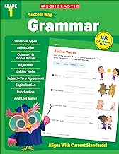 Scholastic Success with Grammar Grade 1 Workbook