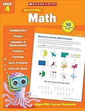 Scholastic Success with Math Grade 4 Workbook