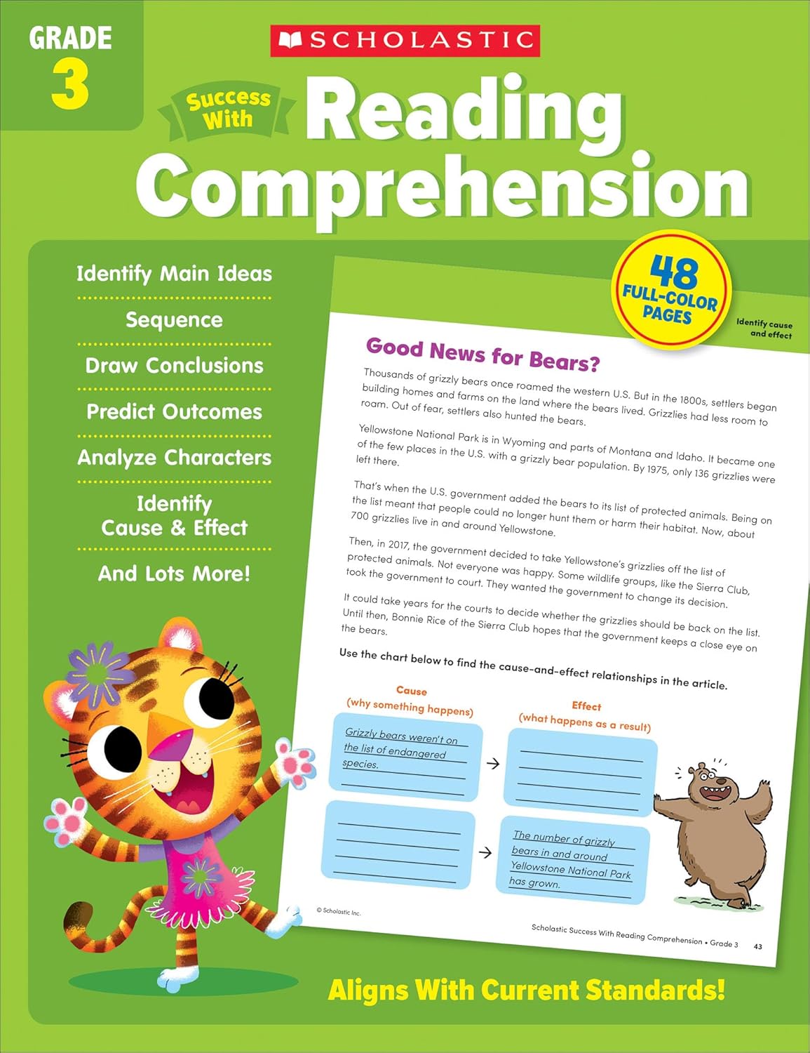 Scholastic Success with Reading Comprehension Grade 3 Workbook-0