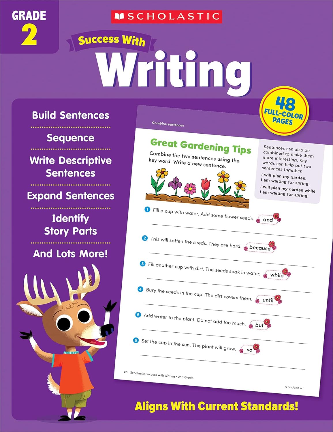 Scholastic Success with Writing Grade 2 Workbook-0