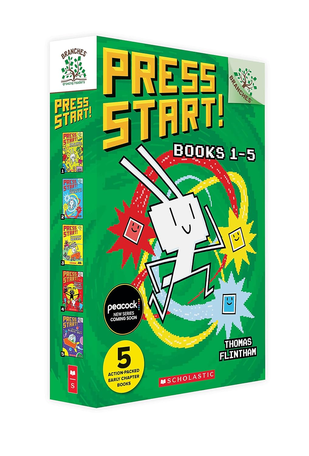 Press Start!, Books 1-5: A Branches Box Set-0