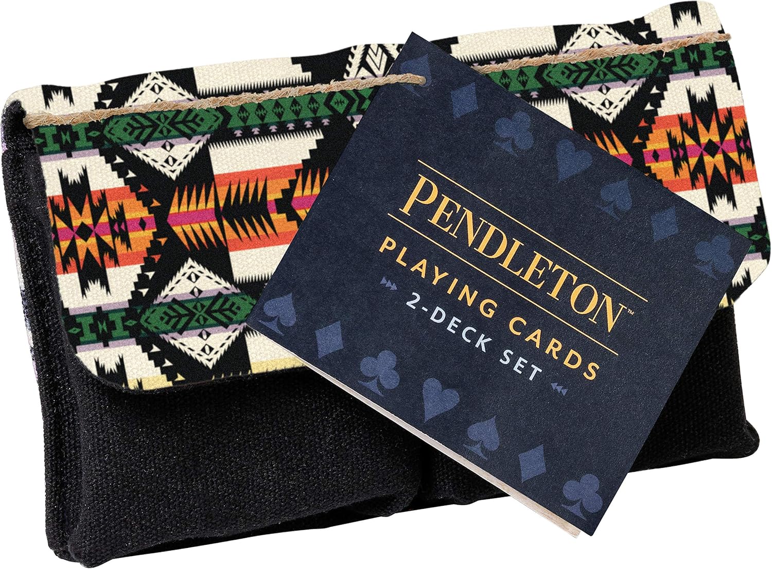 Chronicle Books Pendleton Playing Cards: 2-Deck Set (Camping Games, Gift for Outdoor Enthusiasts)-0