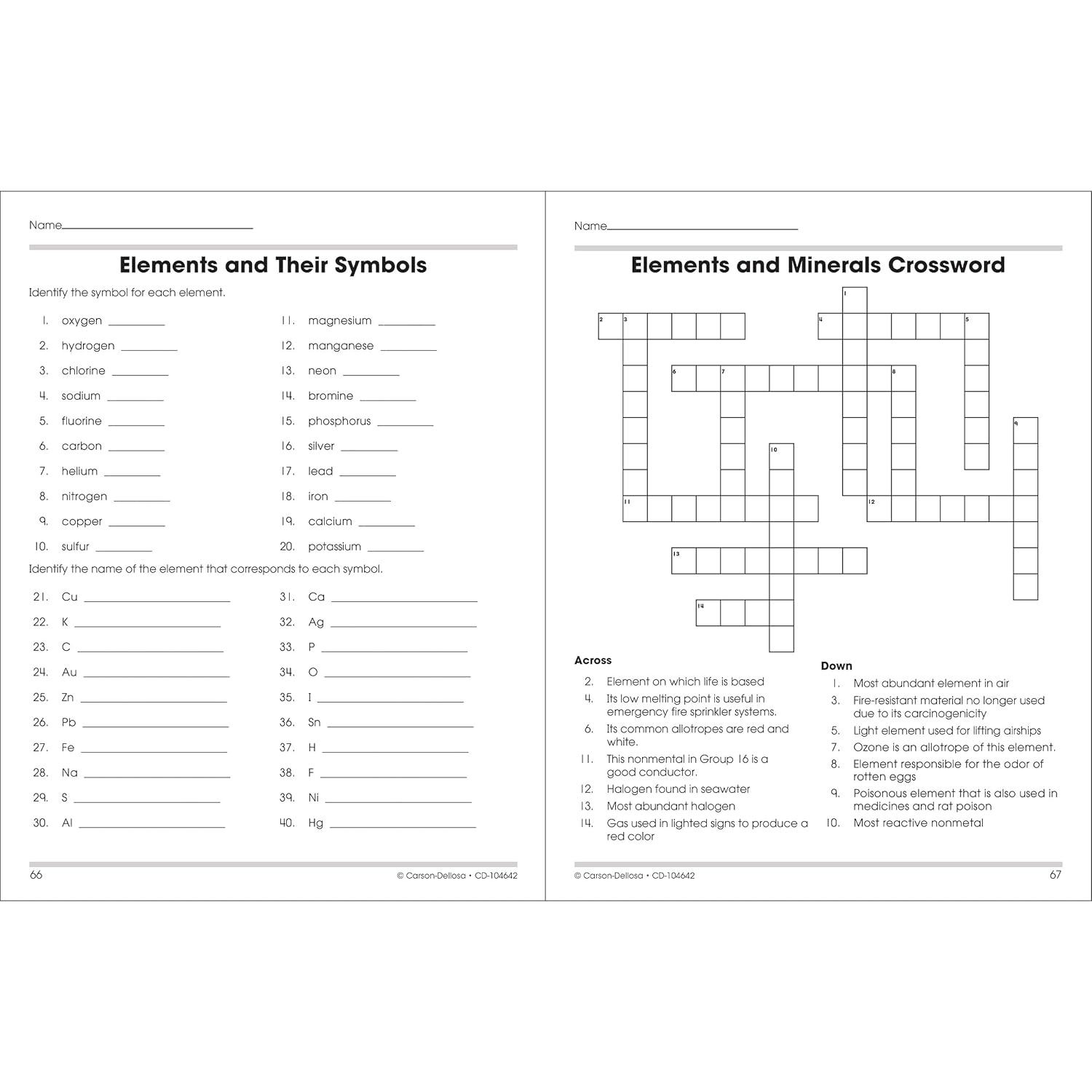 Carson Dellosa | The 100 Series: Physical Science Workbook | Grades 5-12, Science, 128pgs (Volume 14)-4