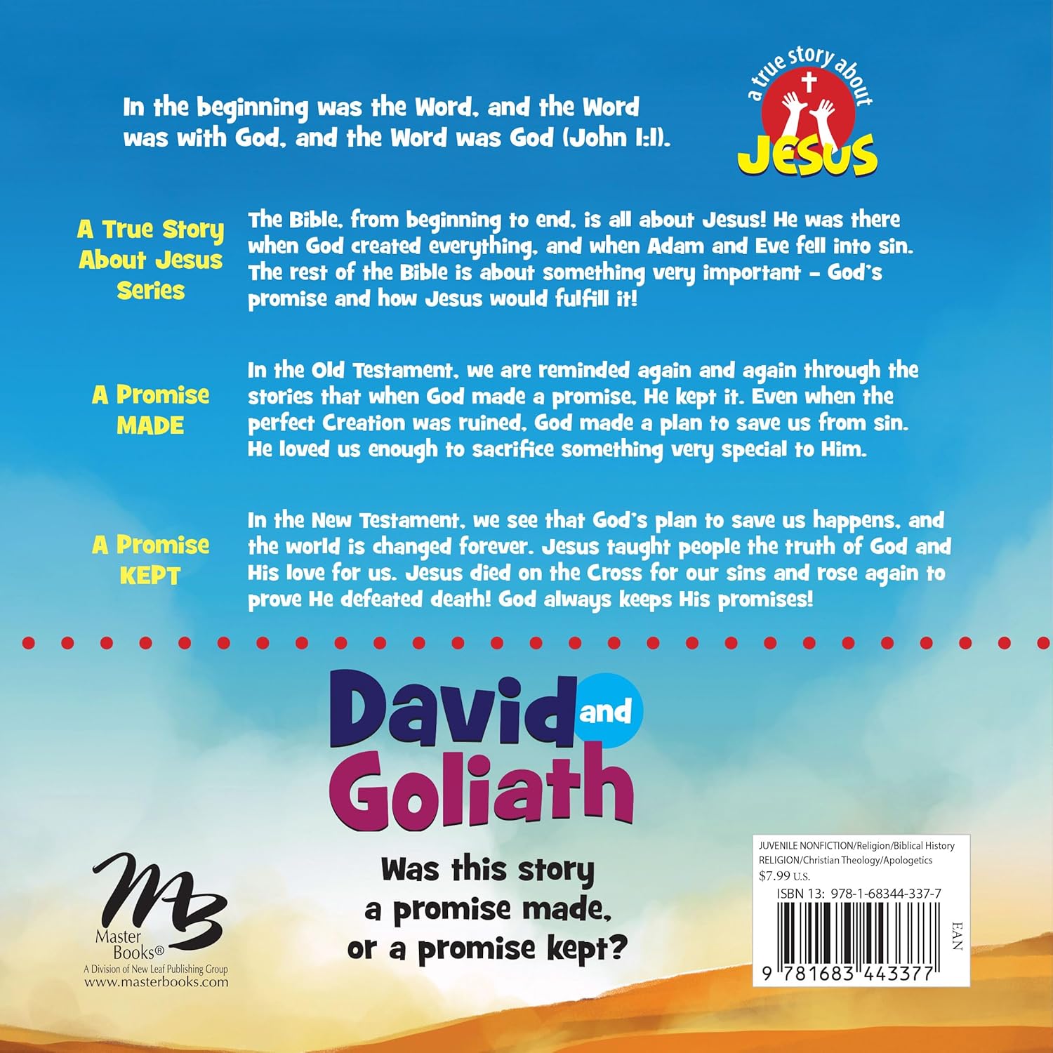 David and Goliath (True Story About Jesus)-1