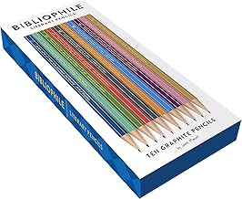 Chronicle Books Bibliophile Pencils: 10 Graphite Pencils