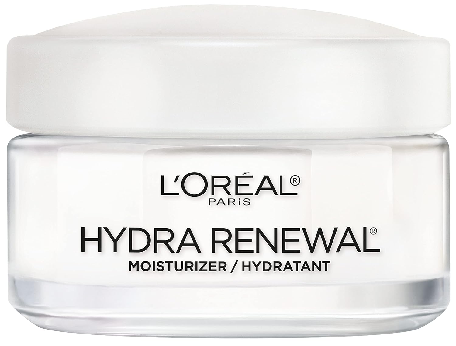 L'Oreal Paris Skincare Hydra-Renewal Face Moisturizer with Pro-Vitamin B5 for Dry Sensitive Skin, All-Day Hydration, 1.7 Oz-0