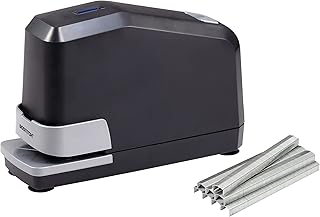 Bostitch Office Impulse Heavy Duty Electric Stapler Value Pack, 45 Sheet Capacity, Includes 5,000 Staples & Staple Remover, No-Jam, Faster Stapling, Black