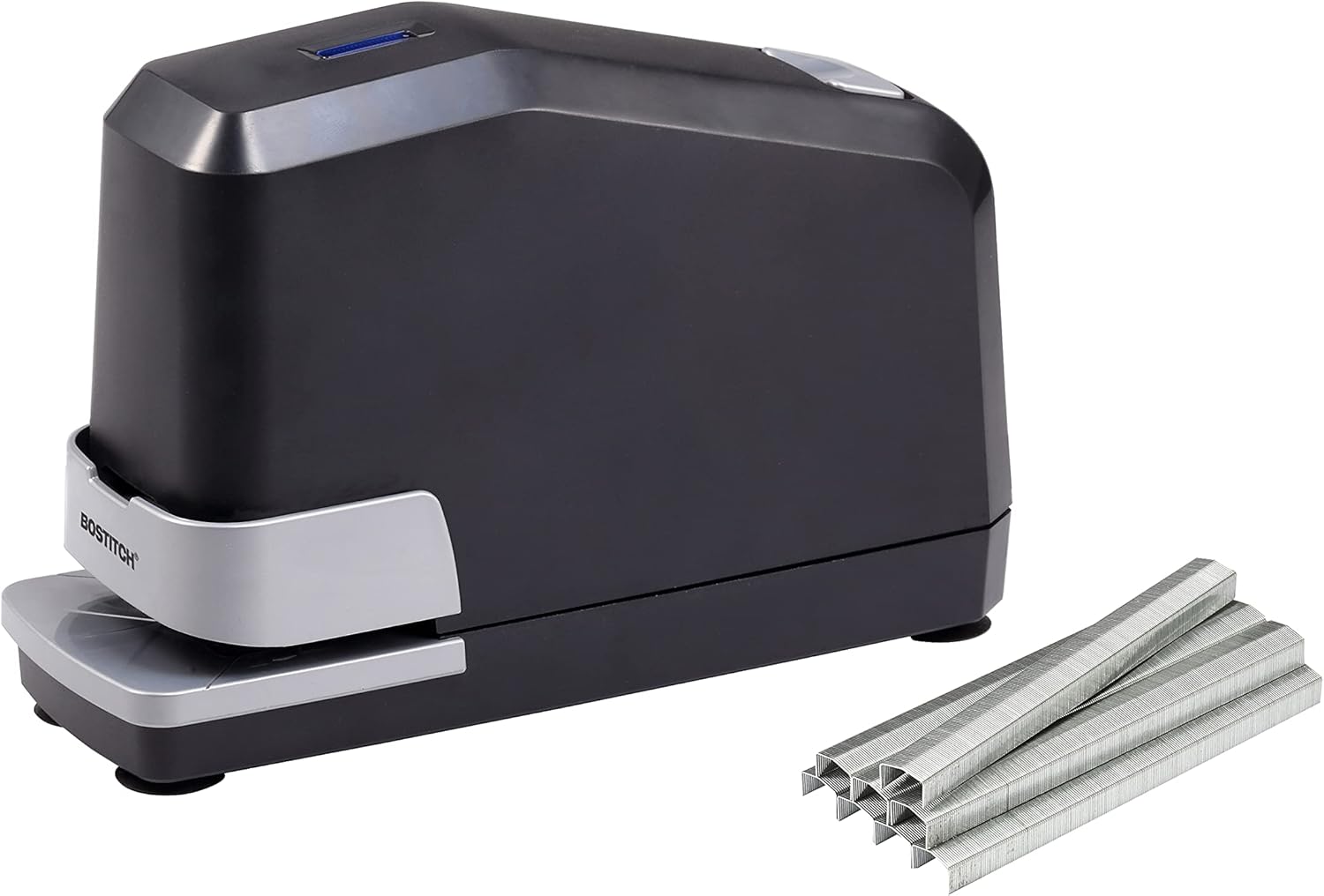 Bostitch Office Impulse Heavy Duty Electric Stapler Value Pack, 45 Sheet Capacity, Includes 5,000 Staples & Staple Remover, No-Jam, Faster Stapling, Black-0