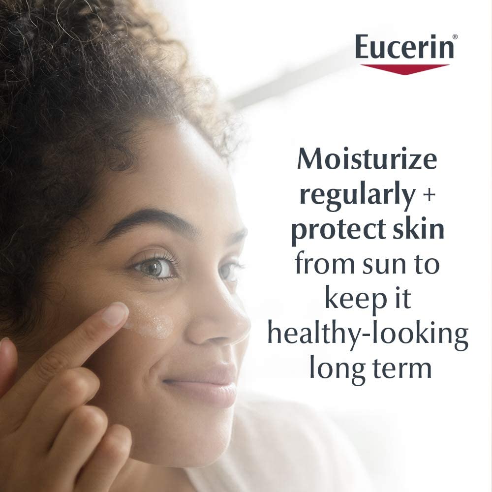 Eucerin Daily Protection Face Lotion, Broad Spectrum SPF 30 Sunscreen Lotion, Face Sunscreen Moisturizes and Helps Protect Sensitive, Dry Skin, Fragrance Free Lotion, 4 Fl Oz, Packaging May Vary-7