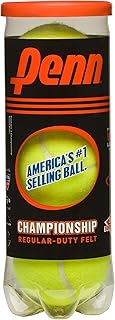 Penn Championship Tennis Balls - Regular Duty Felt Pressurized Tennis Balls