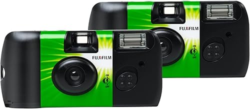 Fujifilm QuickSnap Flash 400 One-Time-Use Camera - 2 Pack