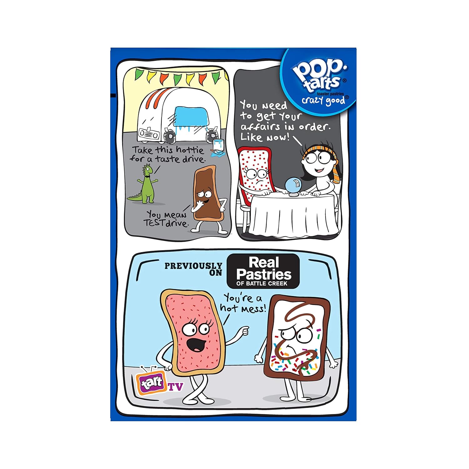 Pop-Tarts Breakfast Toaster Pastries, Frosted Brown Sugar Cinnamon Flavored, 14 oz (8 Count)-5