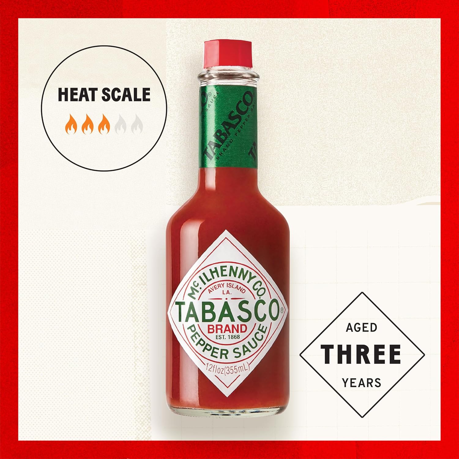 Tabasco Original Sauce, Pepper, 12 Ounce-1