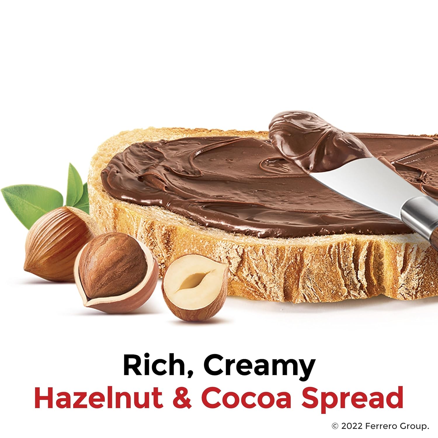 Nutella Hazelnut Spread With Cocoa For Breakfast, 13 Oz Jar-1