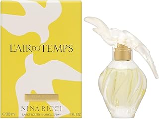 Nina Ricci L'Air Du Temps Perfume For Women - Floral Fragrance Mist - Opens With Notes Of Carnation And Aldehydes - Blended With Rose And Neroli - Long Lasting Scent - Eau De Toilette Spray - 1 Oz