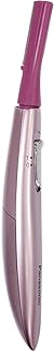 Panasonic Women’s Facial Hair Remover and Eyebrow Trimmer with Pivoting Head, Includes 2 Gentle Blades for Brow and Face and 2 Eyebrow Trim Attachments, Battery-Operated – ES2113PC