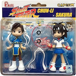 GSI Creos Street Fighter Chun-Li X Sakura Figure Set