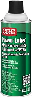 CRC Power Lube Industrial High Performance Lubricant With PTFE, 11 Wt Oz, High Performance Aerosol Lubricant Spray