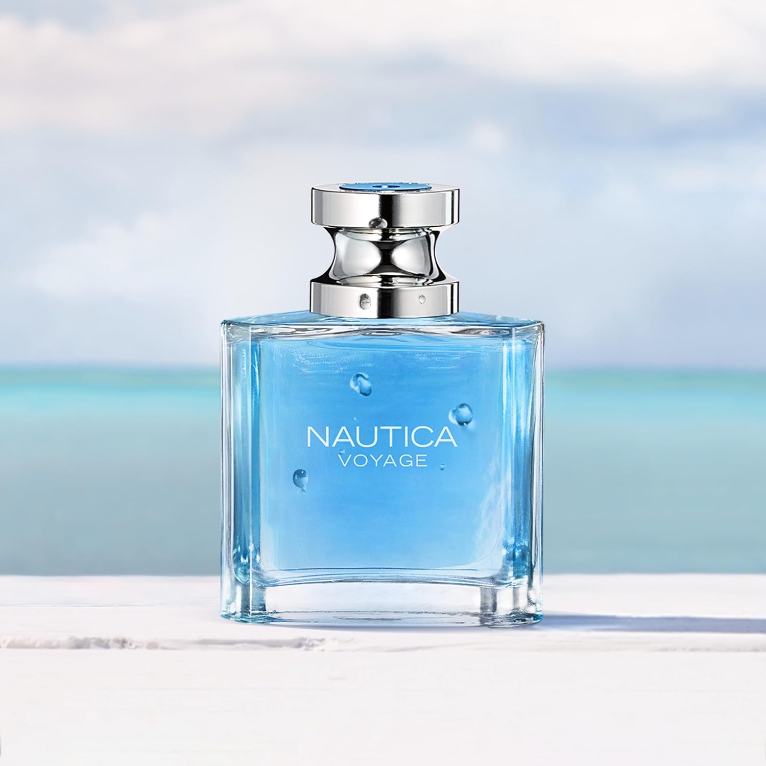 Nautica Voyage Eau De Toilette for Men - Fresh, Romantic, Fruity Scent Woody, Aquatic Notes of Apple, Water Lotus, Cedarwood, and Musk Ideal Day Wear 3.3 Fl Oz-3