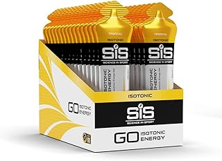 Science in Sport Go Isotonic Energy Gel, Tropical, 60 ml, Pack of 30