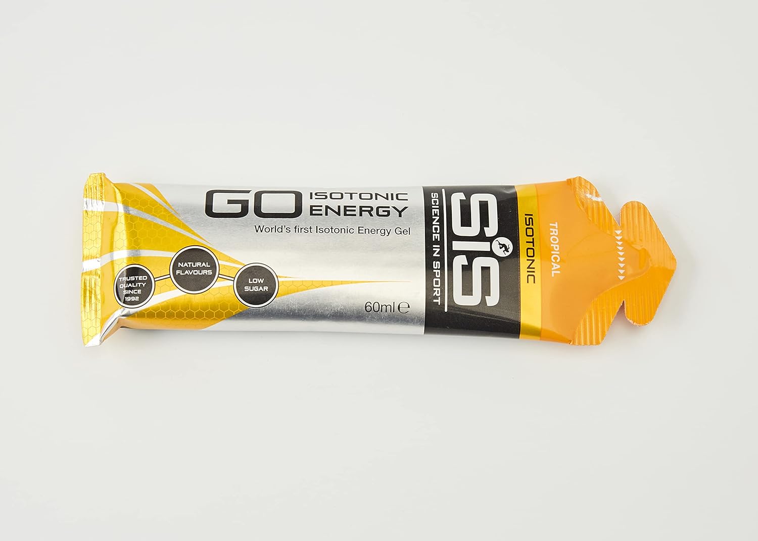 Science in Sport Go Isotonic Energy Gel, Tropical, 60 ml, Pack of 30-1