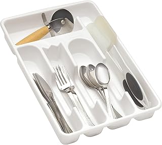 Rubbermaid white INC WHT Cutlery Tray, Small