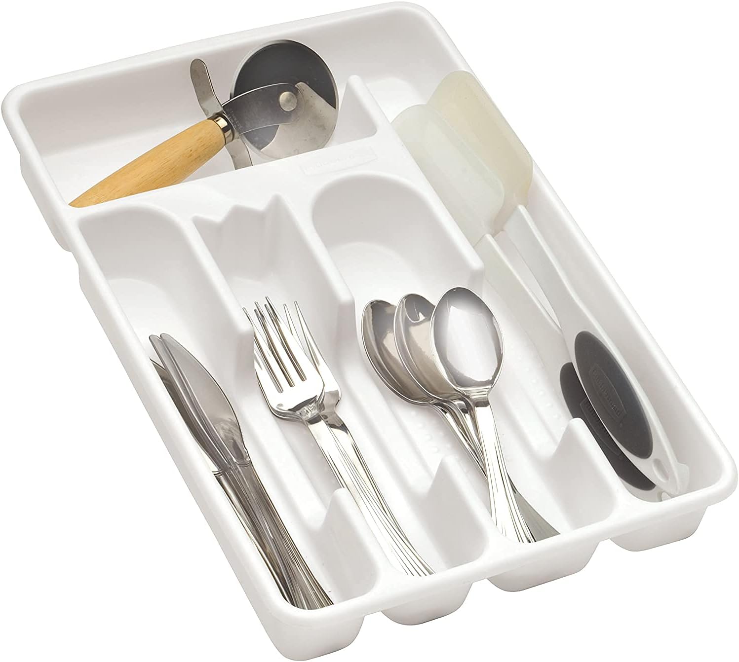 Rubbermaid white INC WHT Cutlery Tray, Small-0