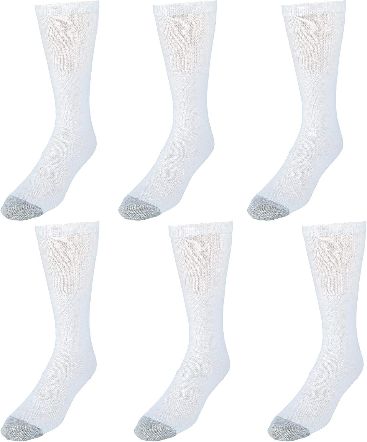 Hanes Men's Over the Calf Tube Socks (6 Pair Pack)-1