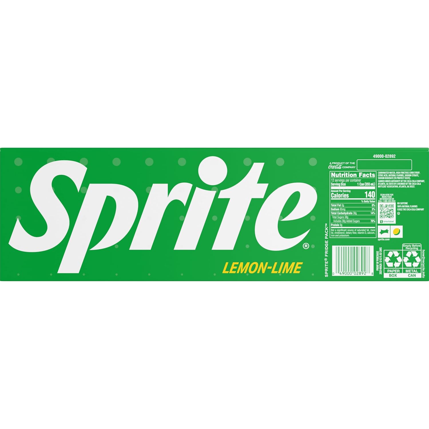 Sprite, 12 fl oz, 12 Pack-3