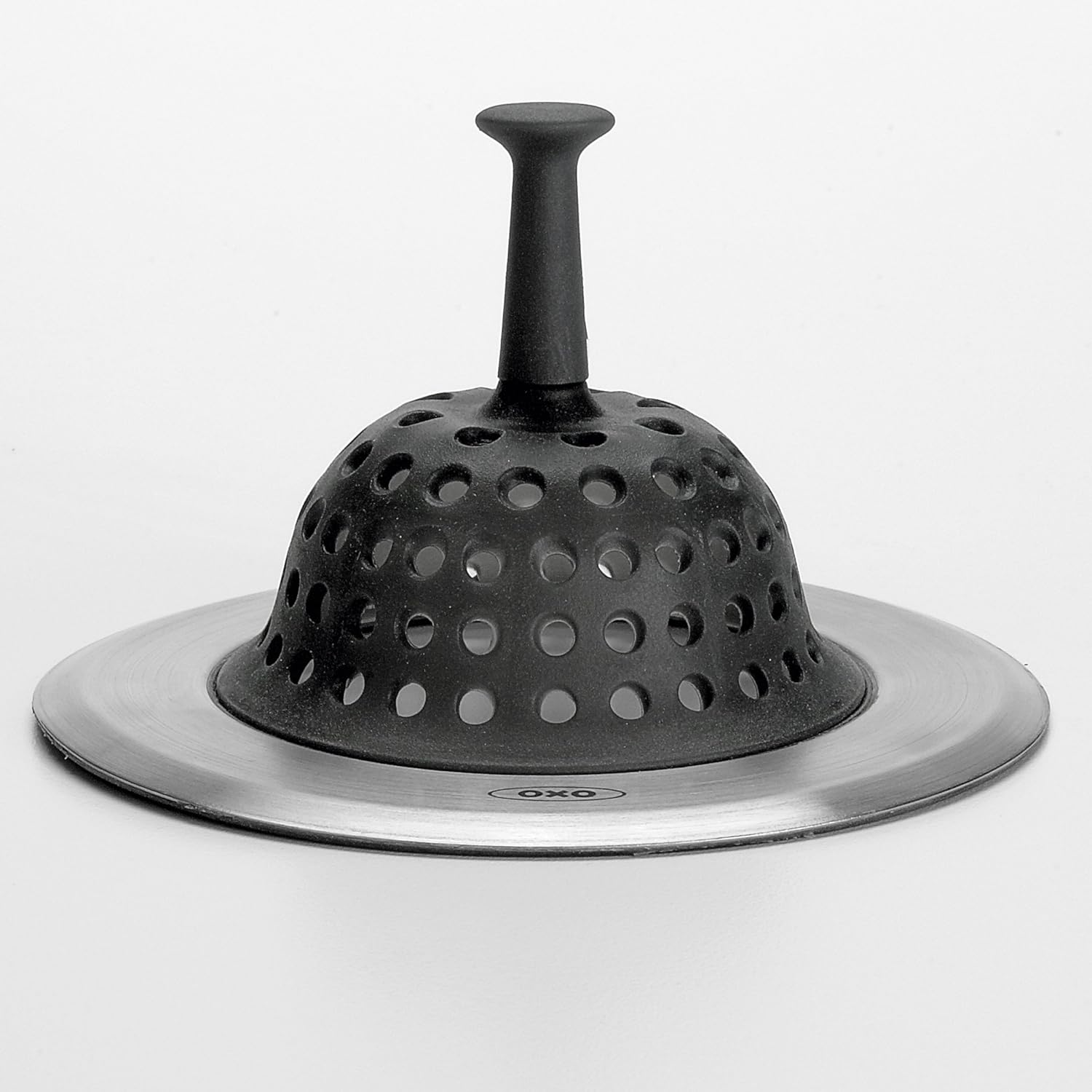 OXO Good Grips Silicone Sink Strainer, Black-2