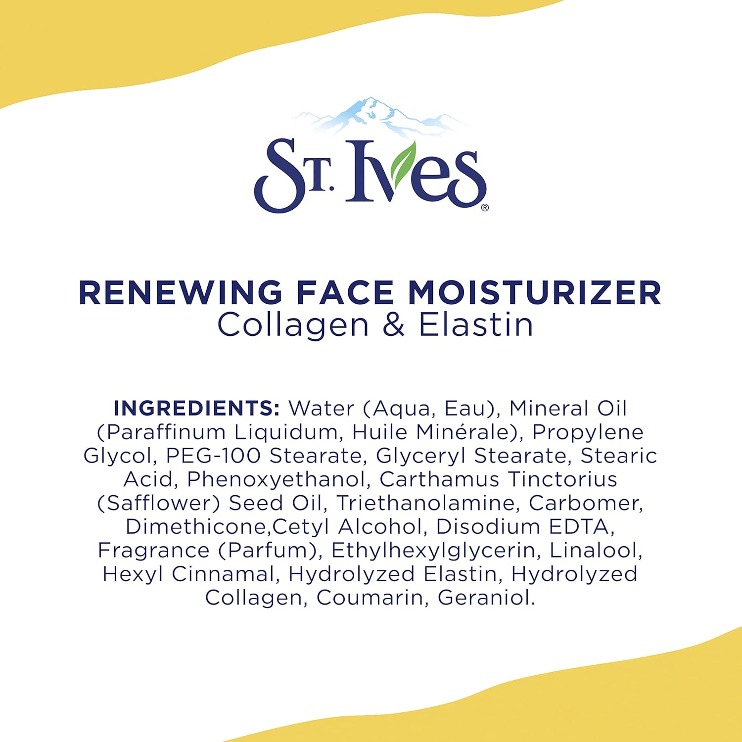 St. Ives Face Moisturizer Cream, Collagen and Elastin, Renewing Facial Moisturizer for Women, Paraben Free, Dermatologist Tested Daily Moisturizing for Dry Skin Cruelty Free, 10 oz-13