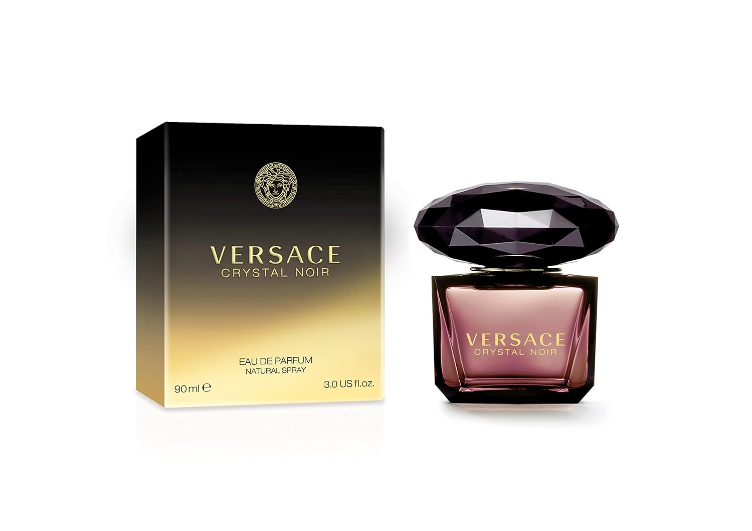 Versace Crystal Noir By Gianni Versace For Women Eau De Parfum Spray, 3-Ounces-1