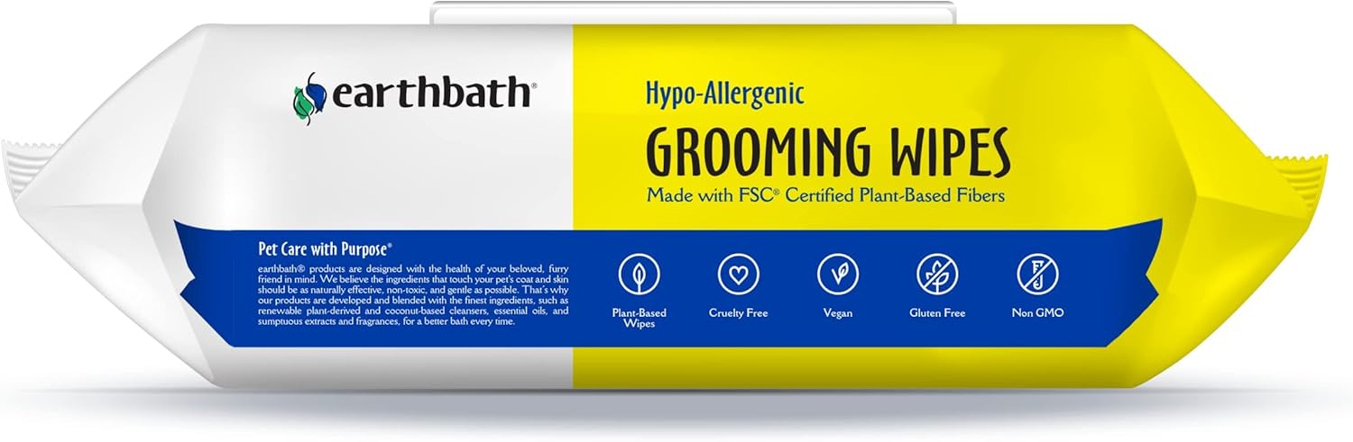 Grooming Wipes Hypo-Allergenic, Fragrance Free 100 ct-7