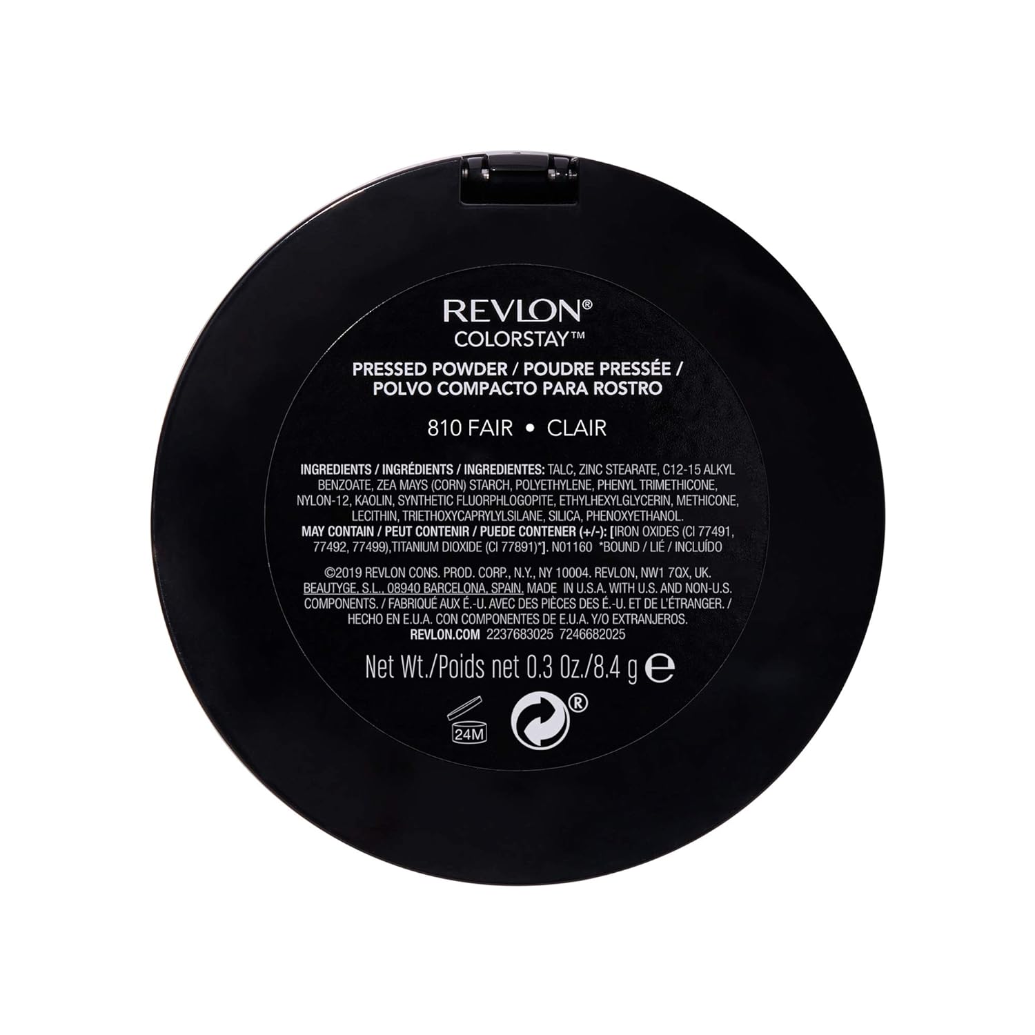 Revlon Face Powder, ColorStay 16 Hour Face Makeup, Longwear Medium- Full Coverage with Flawless Finish, Shine & Oil Free, 810 Fair, 0.3 Oz-7