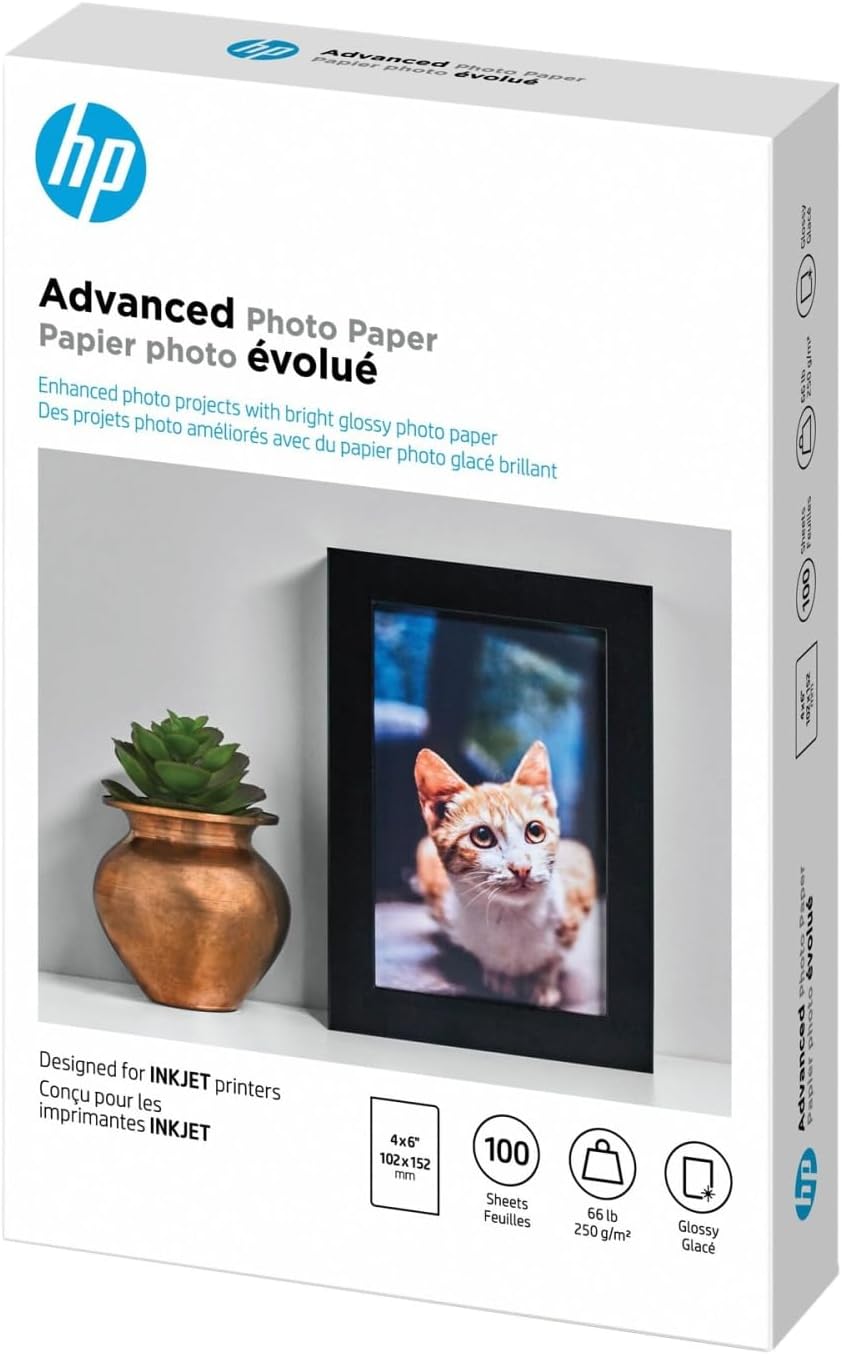 HP Advanced Photo Paper, Glossy, 4x6 in, 100 sheets (Q6638A)-4