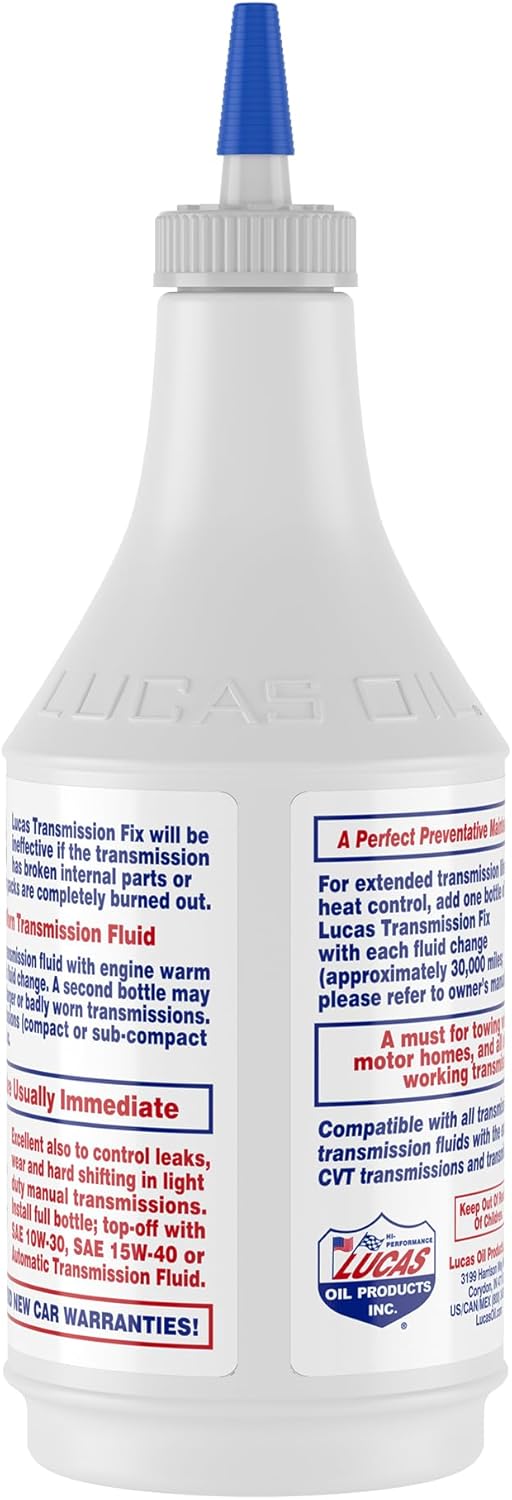 Lucas Oil 10009 Transmission Fix - 24 Ounce, White-1