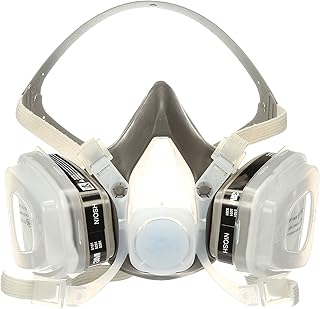 3M 53P71 Half Face P95 Respirator, NIOSH APPROVED, Disposable, Large Size, Protection Against Organic Vapors and Particulates