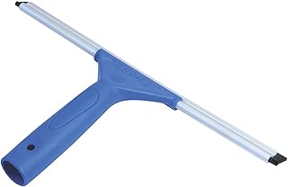 Ettore-17008 8-Inch All Purpose Window Squeegee with Lifetime Silicone Rubber Blade, Blue