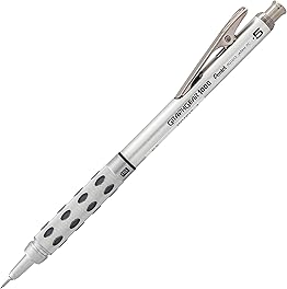 Pentel GraphGear 1000 Mechanical Pencil, (0.5mm) Point Size, Black Barrel, 1 Each (PG1015A)