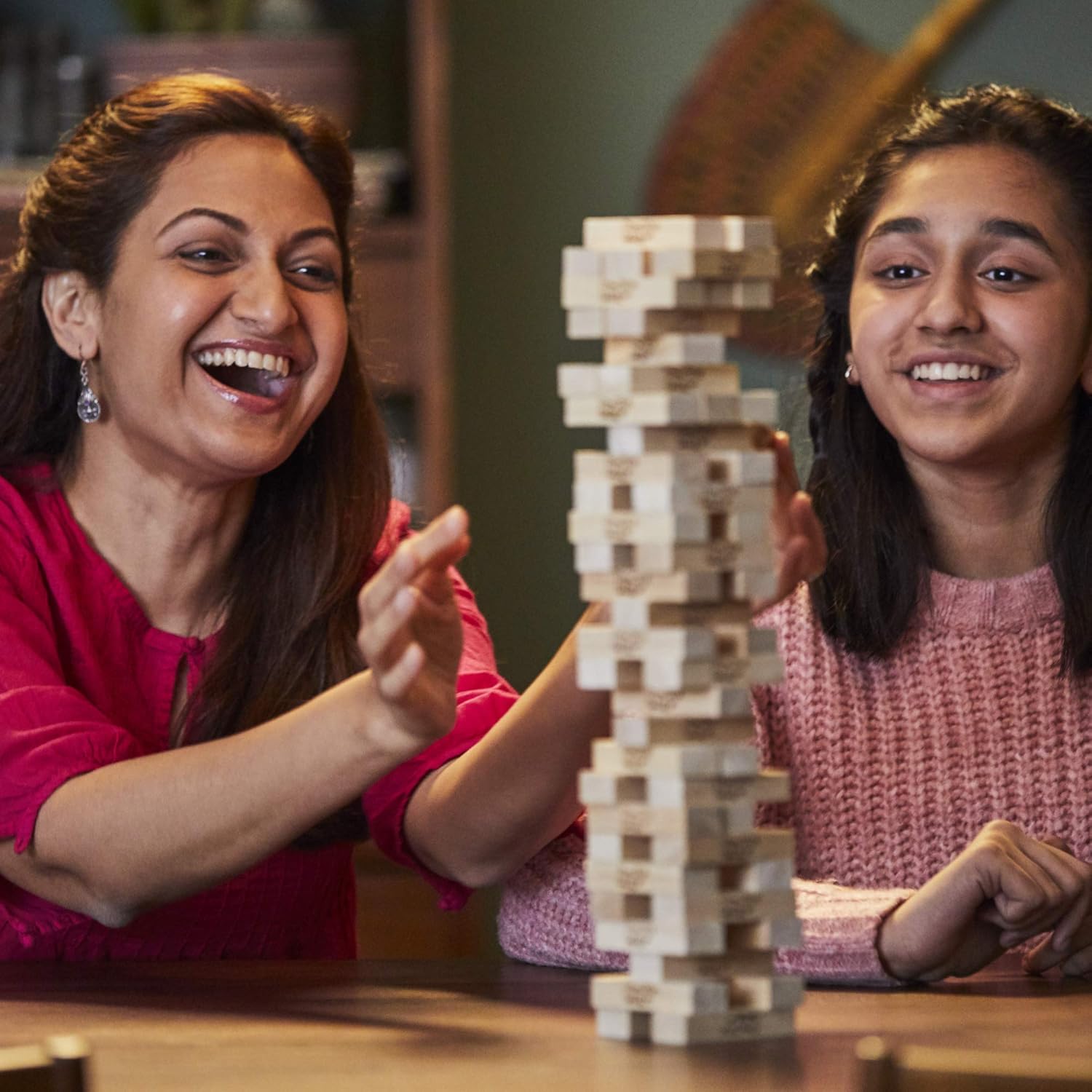 Hasbro Gaming Jenga Wooden Blocks Stacking Tumbling Tower, Kids Game Ages 6 and Up (Amazon Exclusive)-7