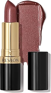 Revlon Lipstick, Super Lustrous Lipstick, Creamy Formula For Soft, Fuller-Looking Lips, Moisturized Feel in Mauves & Trends, Smoky Rose (245) 0.15 oz