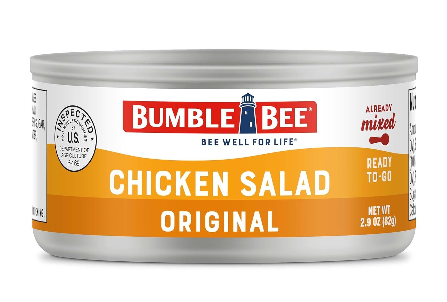 Bumble Bee Snack on the Run Chicken Salad with Crackers Kit, 3.5 oz (Pack of 12) - Ready to Eat, Spoon Included - Shelf Stable & Convenient Protein Snack-3