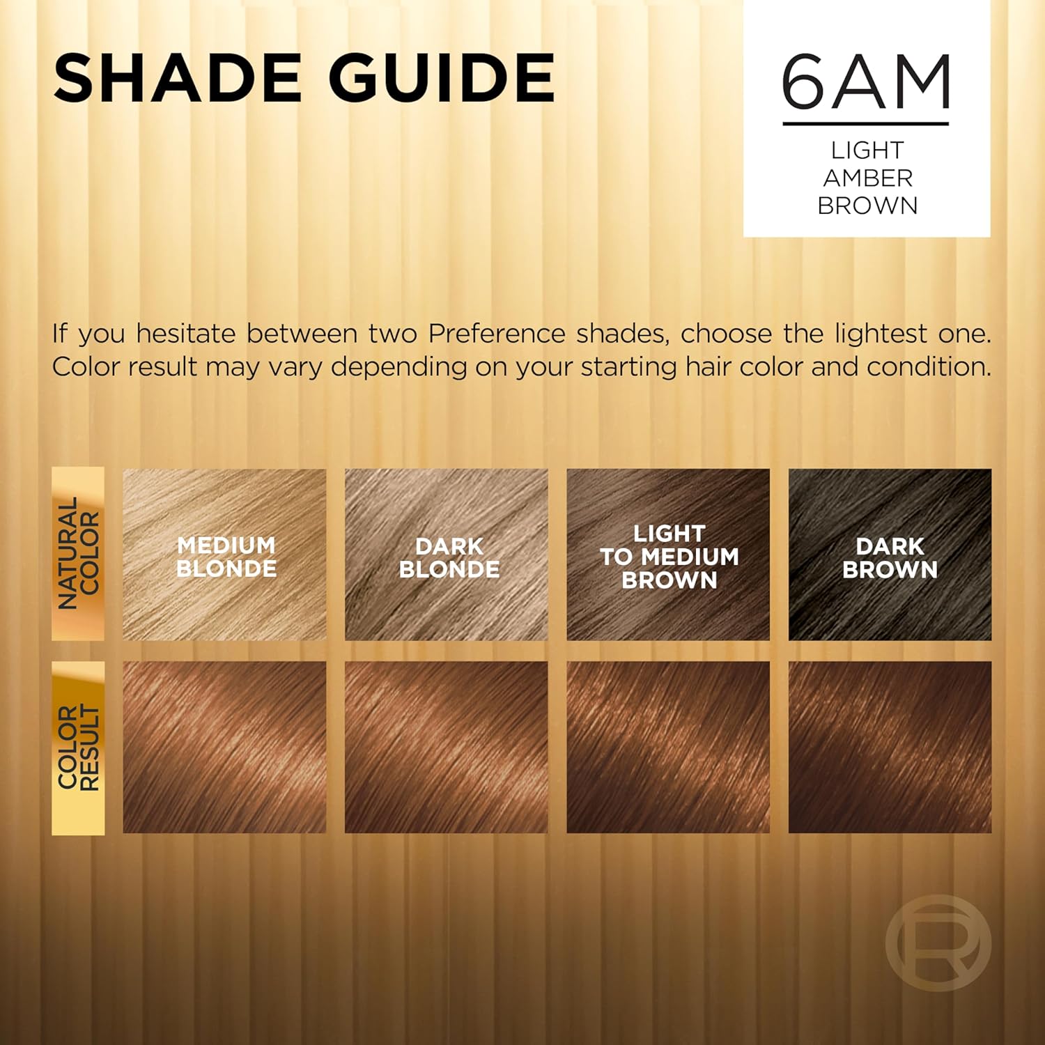 L'Oreal Paris Superior Preference Fade-Defying + Shine Permanent Hair Color, 6AM Light Amber Brown, Pack of 1, Hair Dye-4